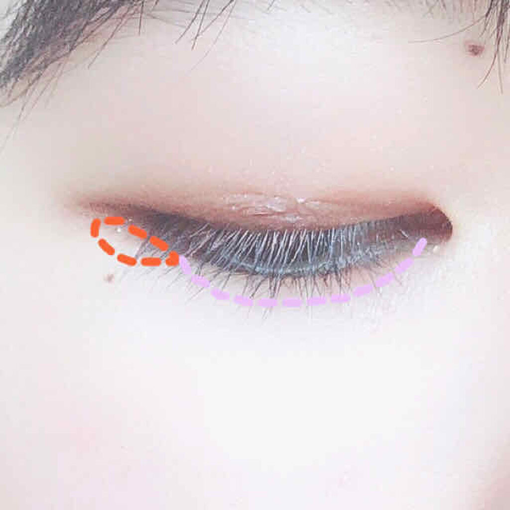 クリーミータッチライナー/キャンメイク/ジェルアイライナーを使ったクチコミ（3枚目）