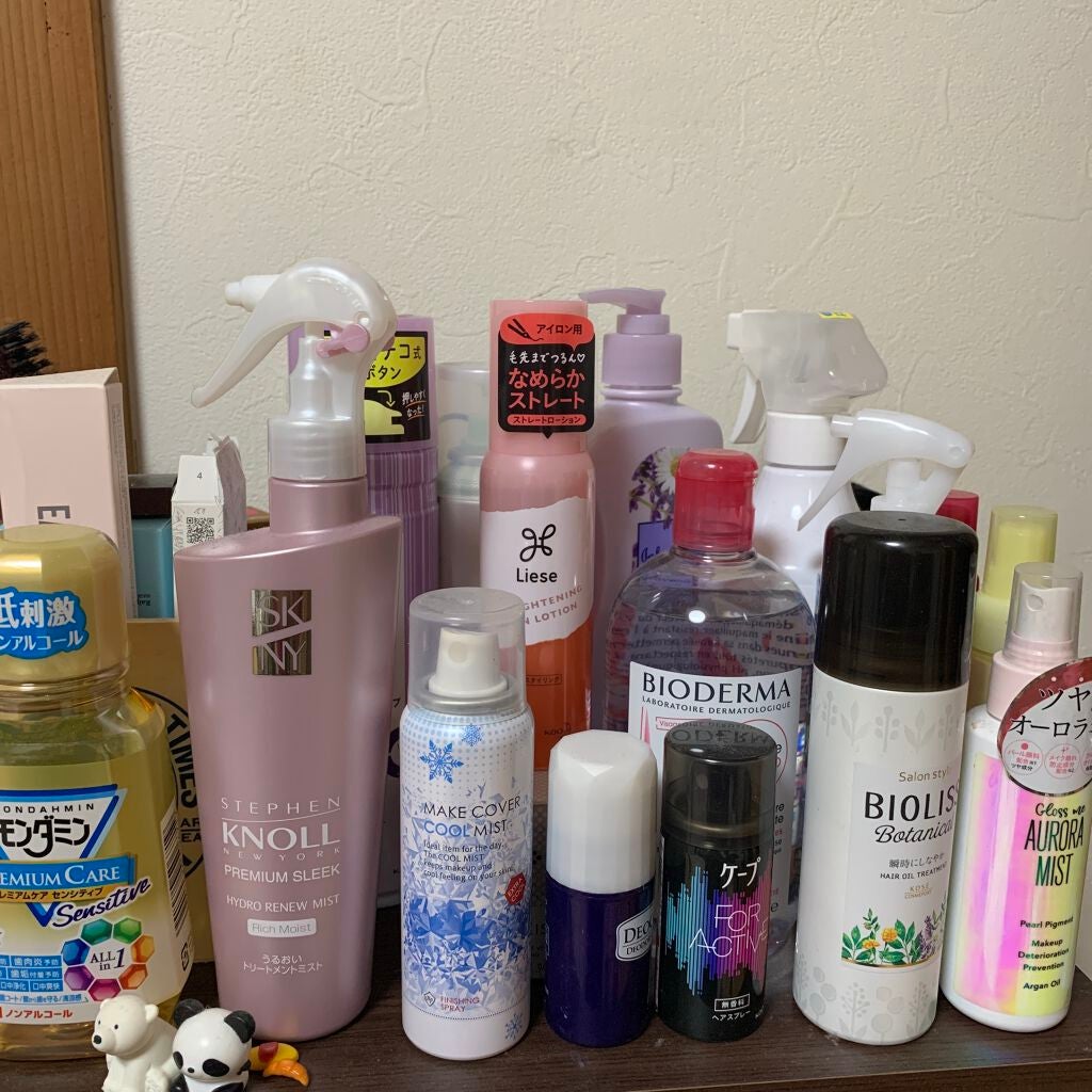 プレミアムスリーク ハイドロリニュー ミスト リッチモイスト(しっとりタイプ)/スティーブンノル ニューヨーク/ヘアミストを使ったクチコミ(1枚目)