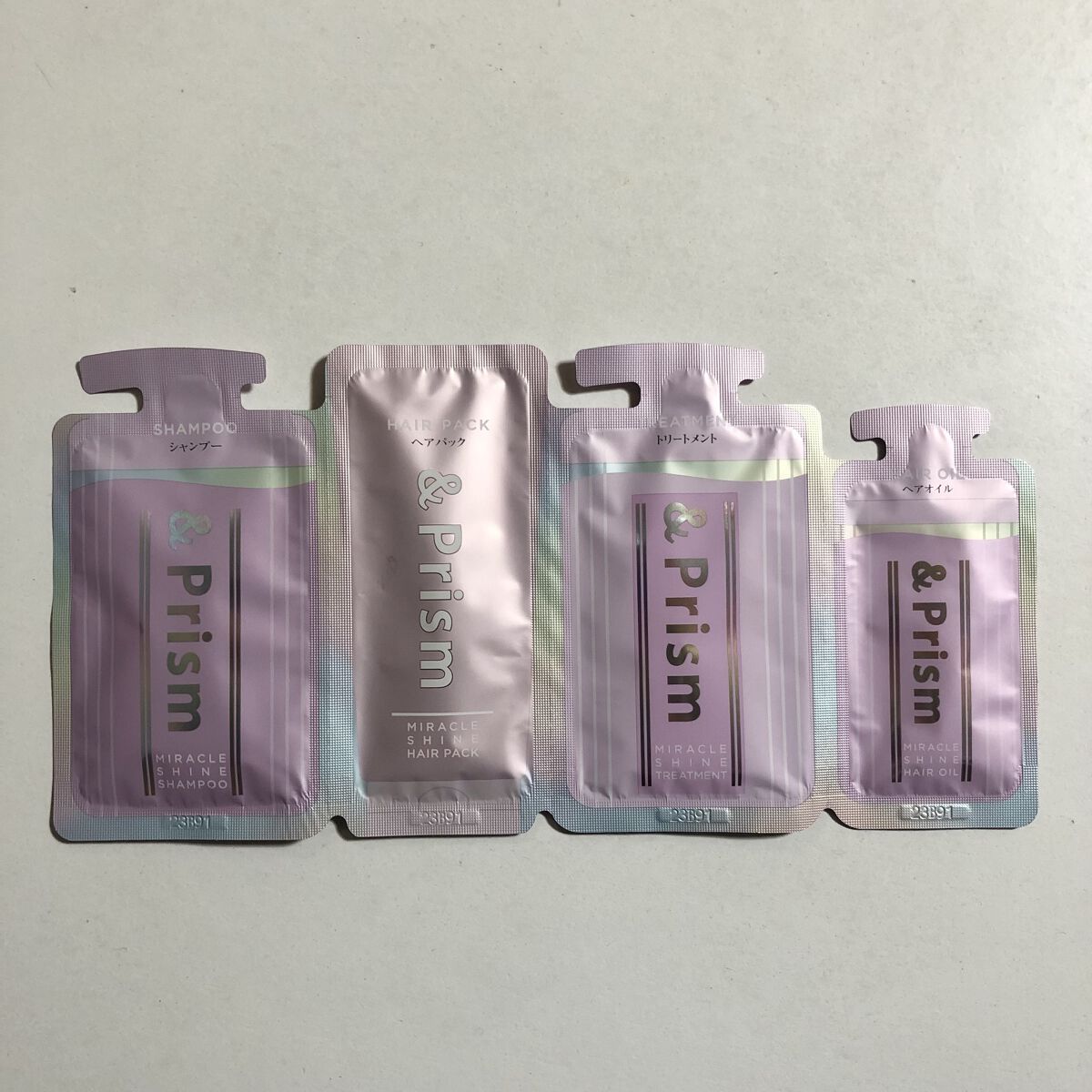 &Prismのヘアケア・スタイリング ミラクル シャイン シャンプー