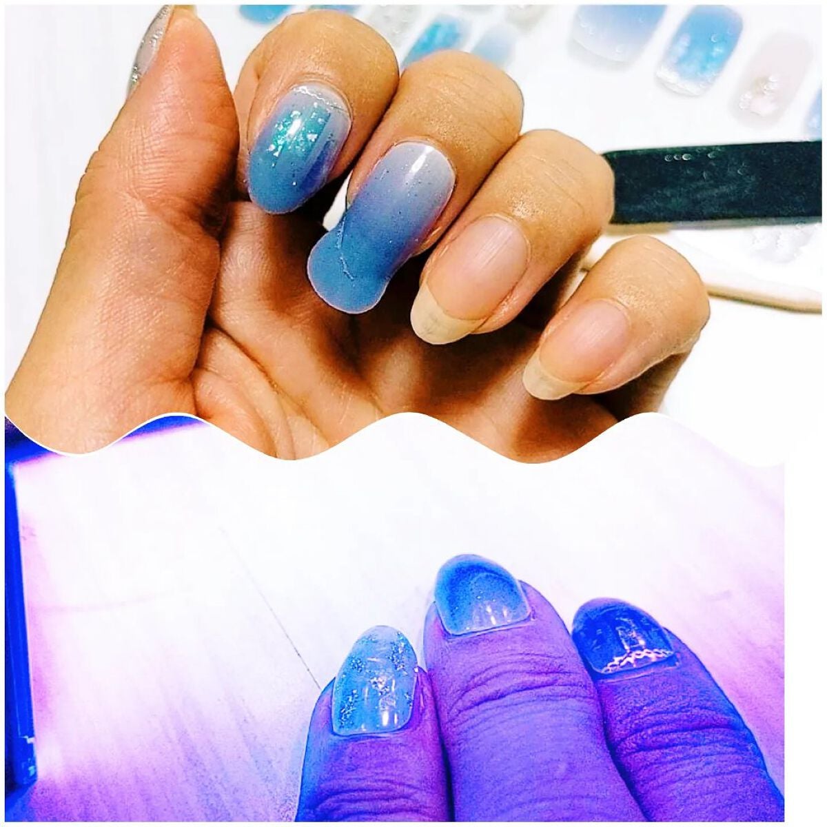 リアルジェルネイルシール/BEAUTY AVENUE/ネイルシールを使ったクチコミ(2枚目)