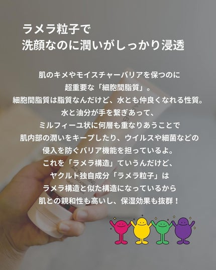 ゆみきち on LIPS 「うるおう洗顔🫧@ym_imakeゆみきち←40代おすすめコスメ..」(5枚目)