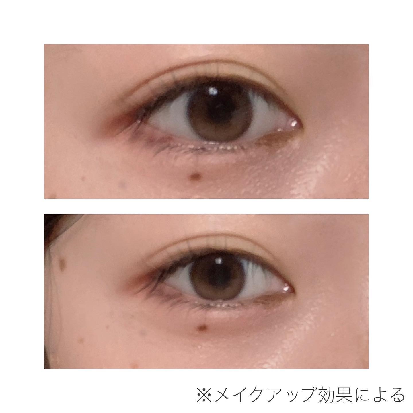 ナチュラル涙袋ライナー/gatsby THE DESIGNER/リキッドアイライナーを使ったクチコミ（3枚目）