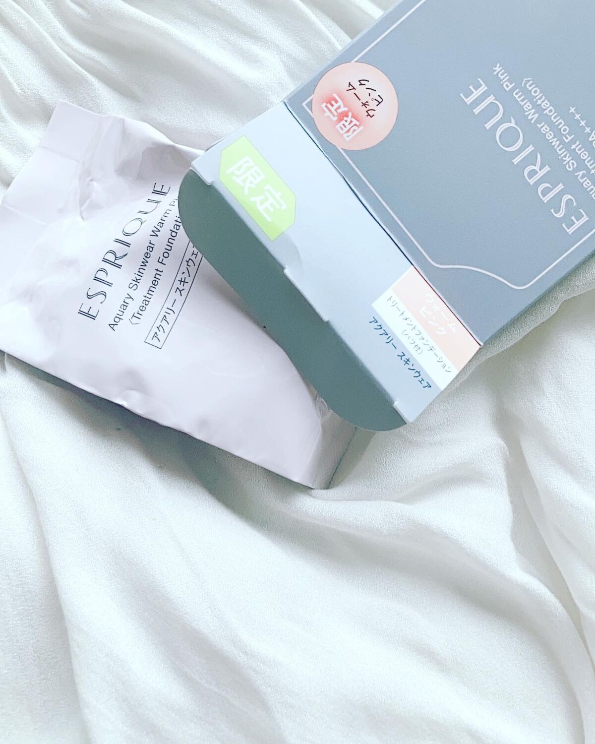 アクアリースキンウェア/ESPRIQUE/クッションファンデーションを使ったクチコミ（2枚目）