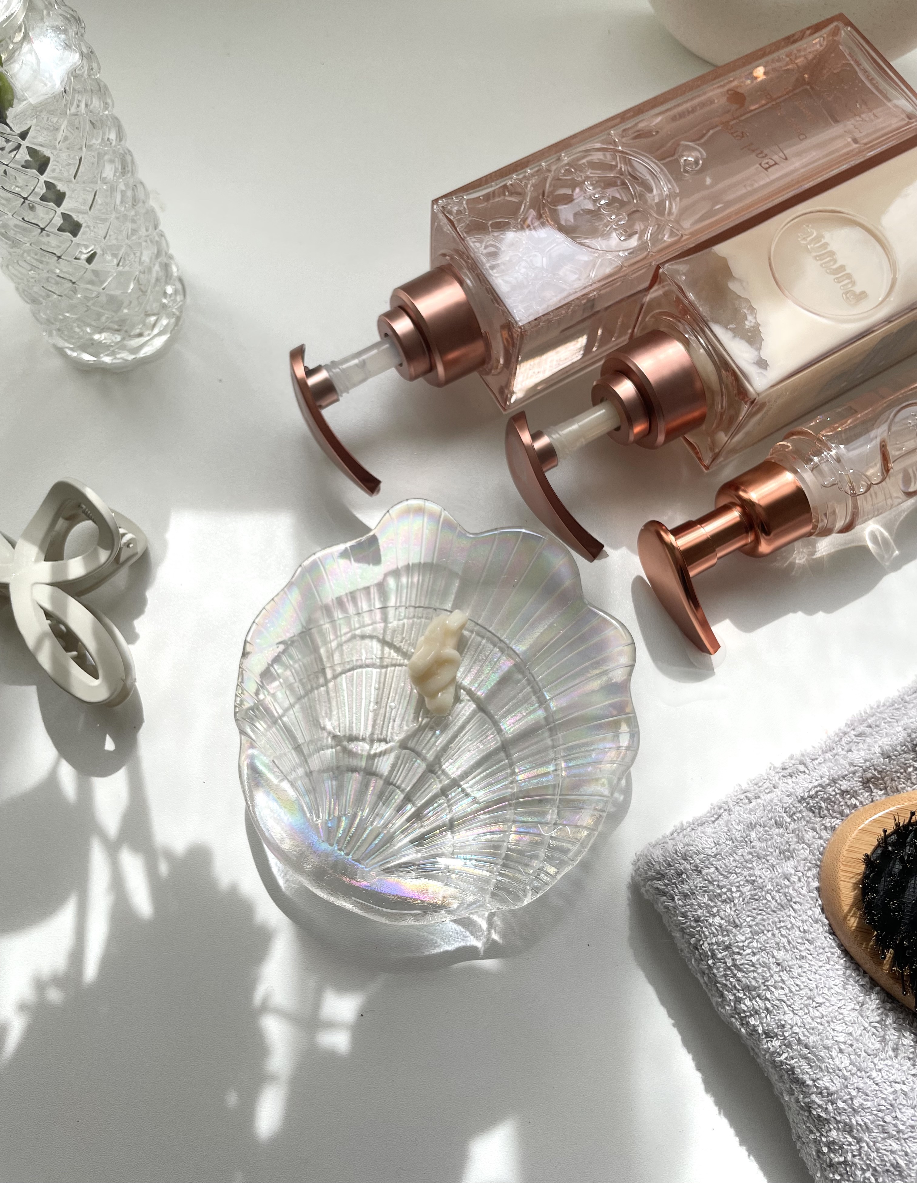 プルント ディープリペアペアセット アールグレイ N/Purunt./市販シャンプーを使ったクチコミ（3枚目）