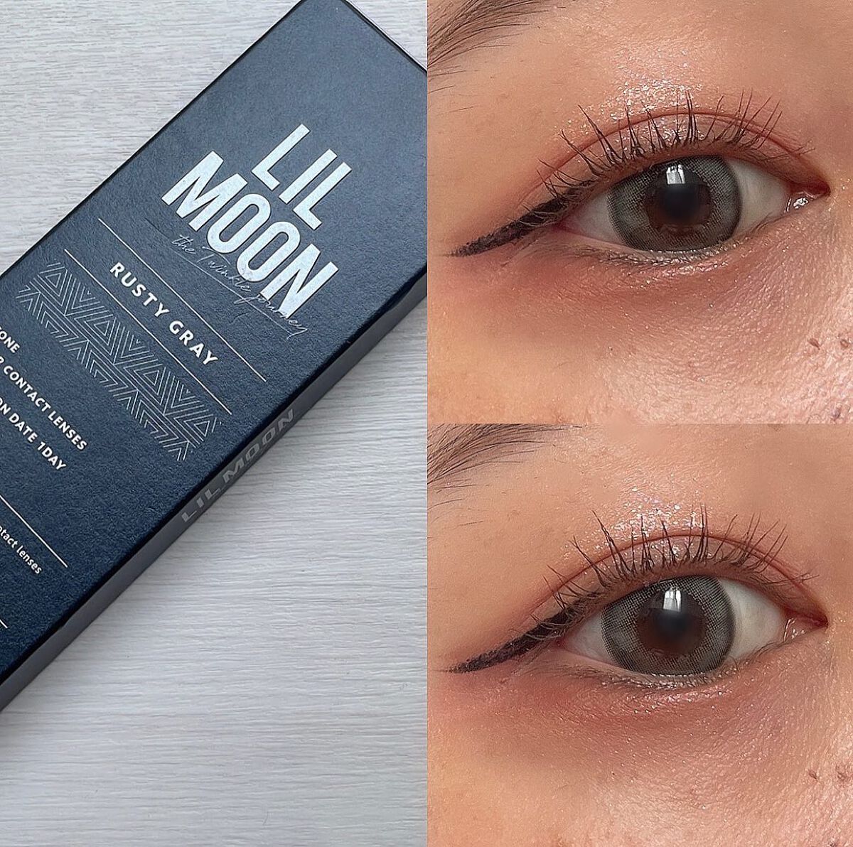 LIL MOON 1day/LILMOON/ワンデー（１DAY）カラコンを使ったクチコミ（1枚目）