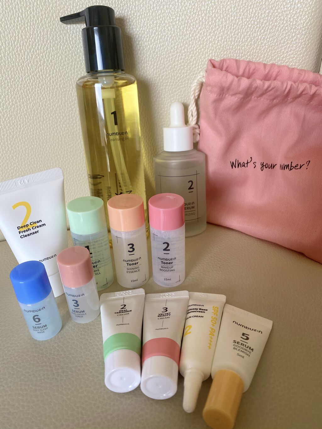 ナンバー組み合わせキット/numbuzin/スキンケアキットを使ったクチコミ（2枚目）