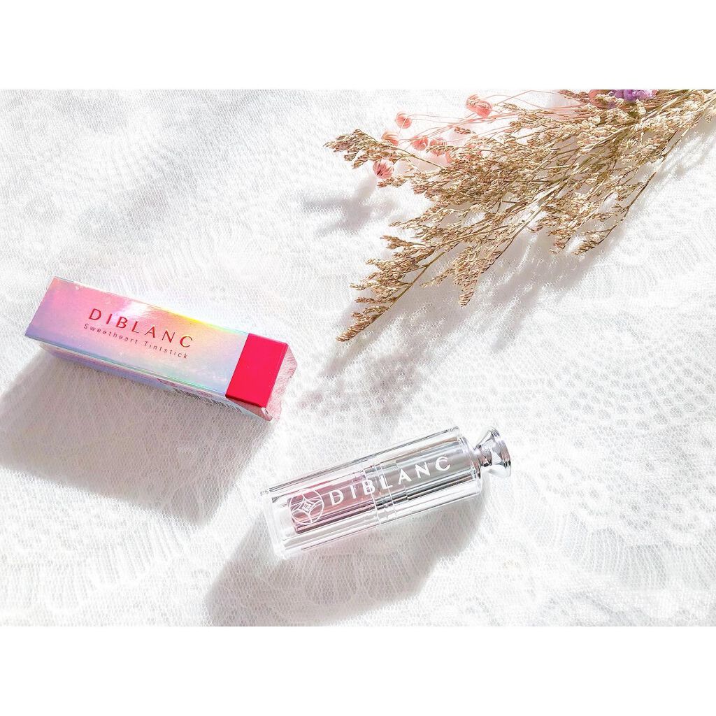  スイートハート ティントスティック/DIBLANC/リップティントを使ったクチコミ（1枚目）