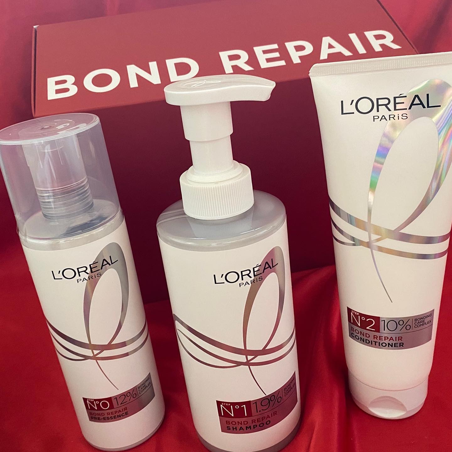 ロレアル パリ ボンド リペア シャンプー／コンディショナー/ロレアル パリ/市販シャンプーを使ったクチコミ（1枚目）