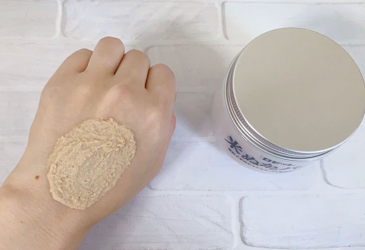 江戸こすめ 米ぬかのパック/ロゼット/洗い流すパック・マスクを使ったクチコミ(5枚目)