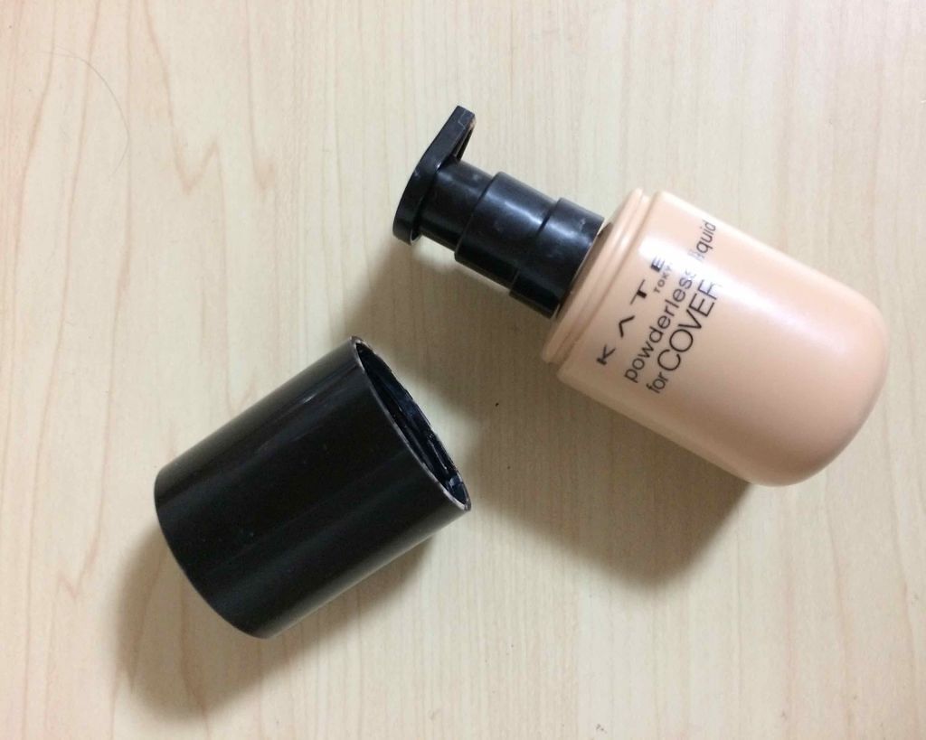 パウダレスリキッド/KATE/リキッドファンデーションを使ったクチコミ(2枚目)