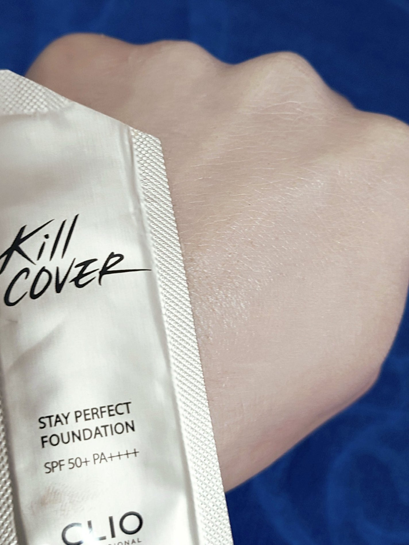 キルカバー ステイパーフェクトファンデーション/CLIO/リキッドファンデーションを使ったクチコミ(4枚目)