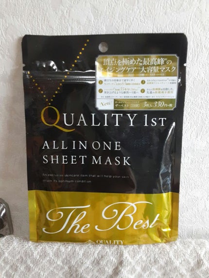 オールインワンシートマスク ザ・ベストEX/クオリティファースト/シートマスク・パックを使ったクチコミ(1枚目)