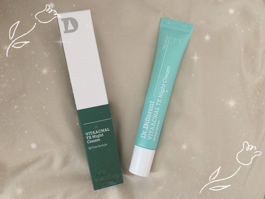 ビタアクナル TX ナイトクリーム/Dr.Different/フェイスクリームを使ったクチコミ（1枚目）