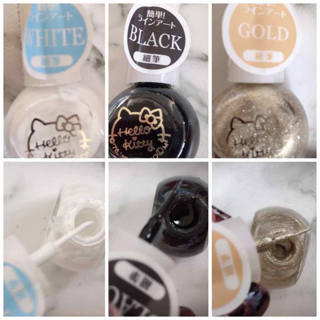 サンリオネイル/DAISO/マニキュアを使ったクチコミ（3枚目）