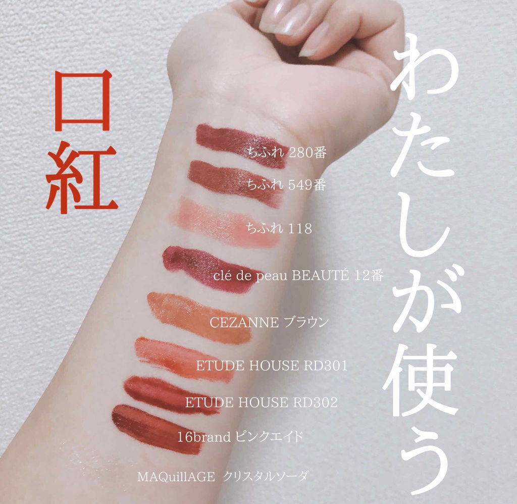 口紅(詰替用)/ちふれ/口紅を使ったクチコミ(1枚目)