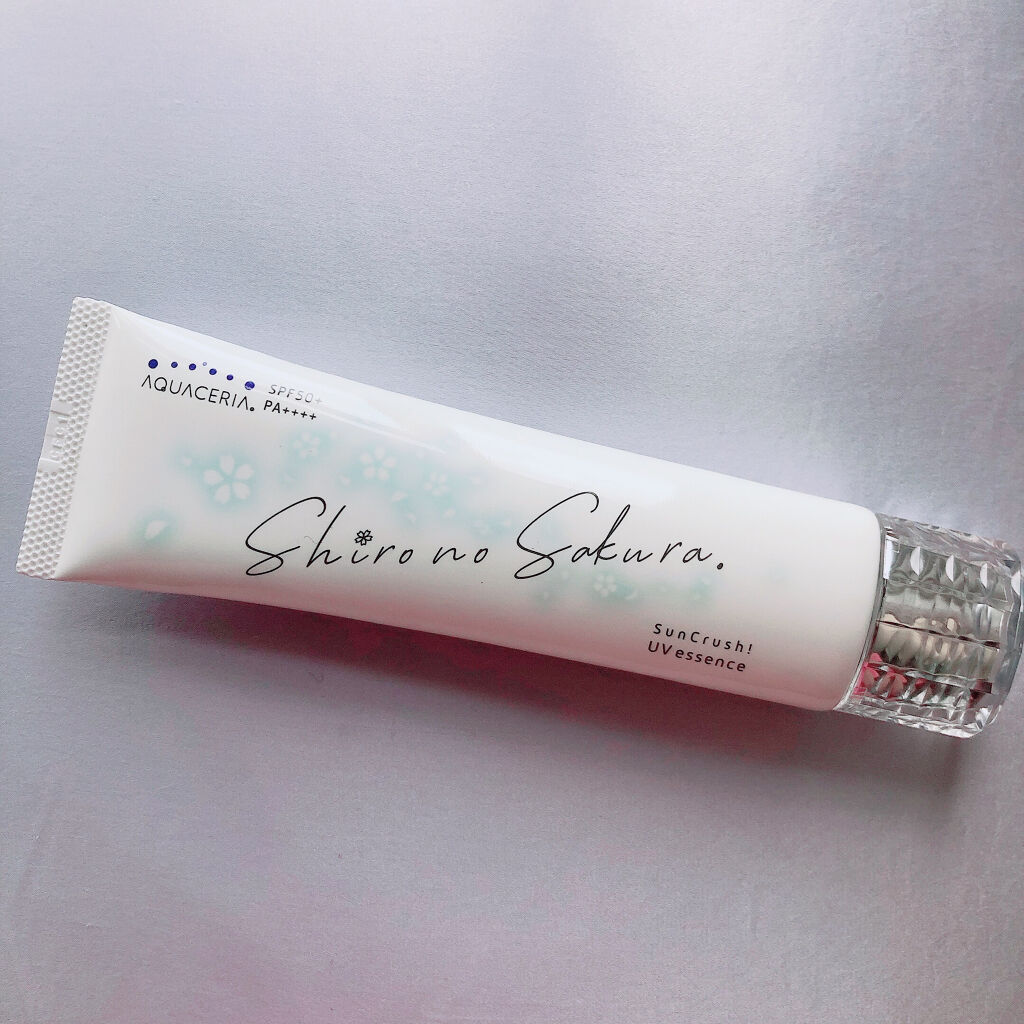 Sun Crush！UV essence 〜向日葵〜/Shiro no Sakura./日焼け止めクリームを使ったクチコミ（1枚目）