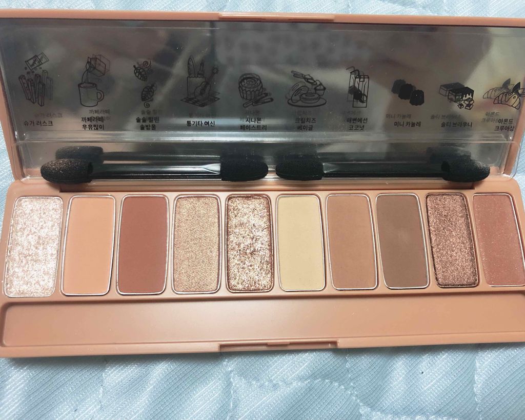 プレイカラー アイシャドウ/ETUDE/アイシャドウパレットを使ったクチコミ（2枚目）