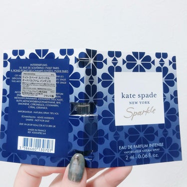 ケイト・スペード スパークル オードパルファム インテンス/ケイト・スペード ニューヨーク/香水(レディース)を使ったクチコミ（3枚目）