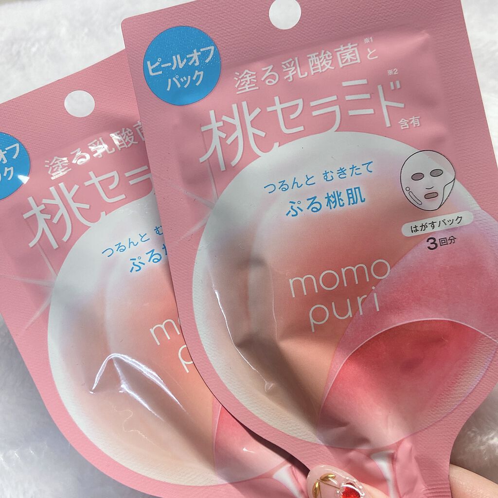 ももぷり フレッシュピールオフパック/ももぷり/ピーリングを使ったクチコミ(1枚目)