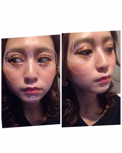 THREE シマリング グロー デュオ/THREE/クリームハイライトを使ったクチコミ(4枚目)