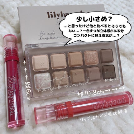 ムードキーボード/lilybyred/アイシャドウパレットを使ったクチコミ(4枚目)