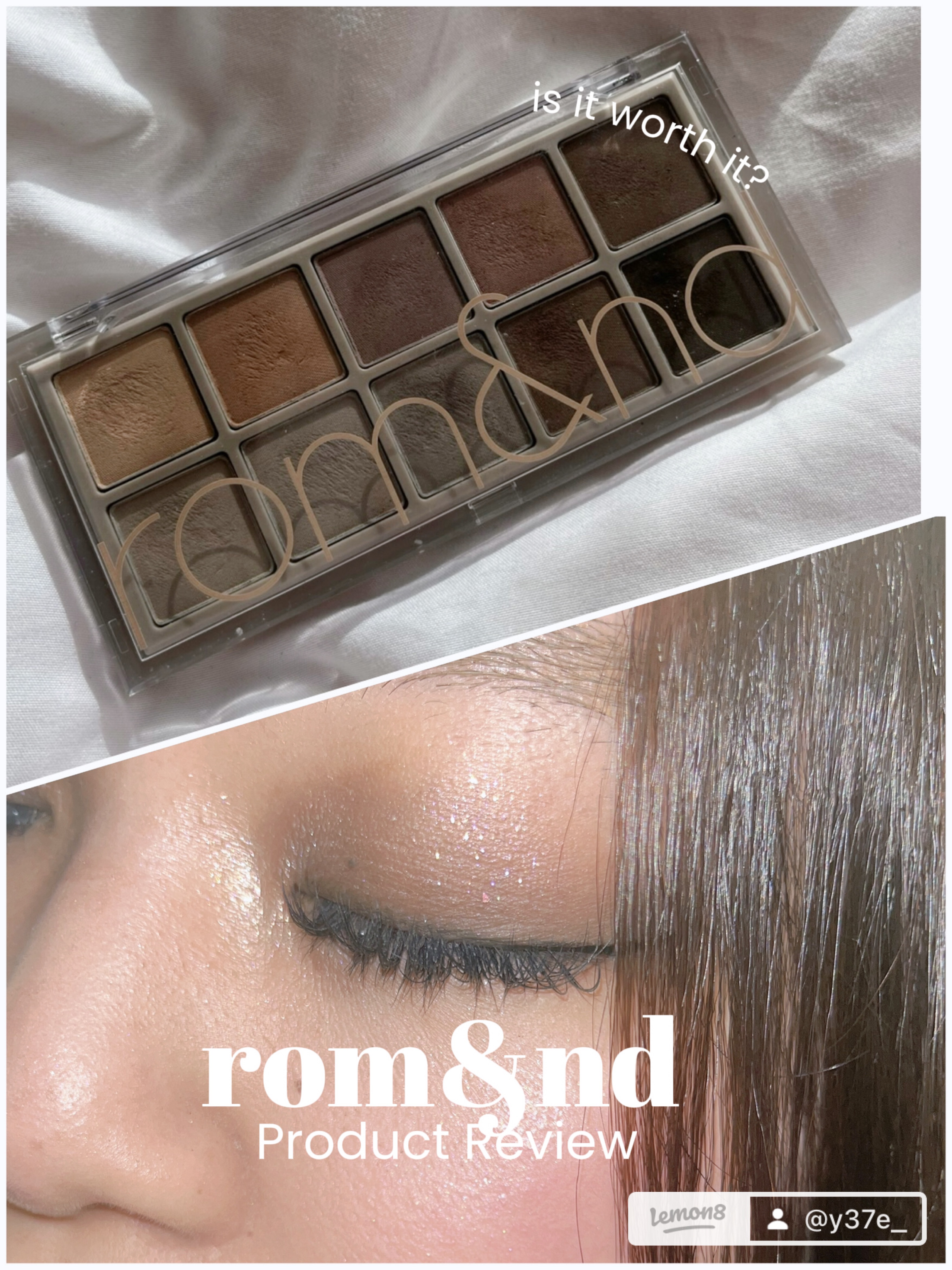 ベターザンパレット 04 ダスティフォグガーデン(DUSTY FOG GARDEN)/rom&nd/アイシャドウパレットを使ったクチコミ（1枚目）