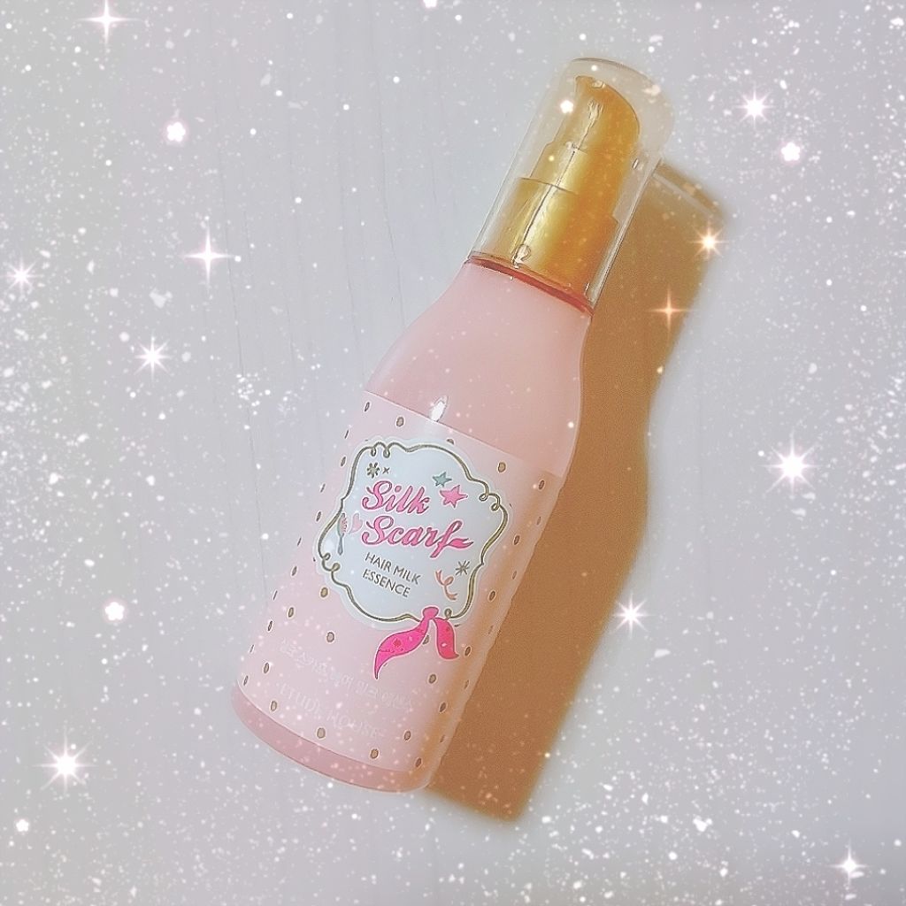 シルクスカーフ ヘア ミルクエッセンス/ETUDE/ヘアミルクを使ったクチコミ(1枚目)