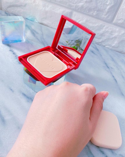 プロフィニッシュファンデーション/インテグレート/パウダーファンデーションを使ったクチコミ(4枚目)