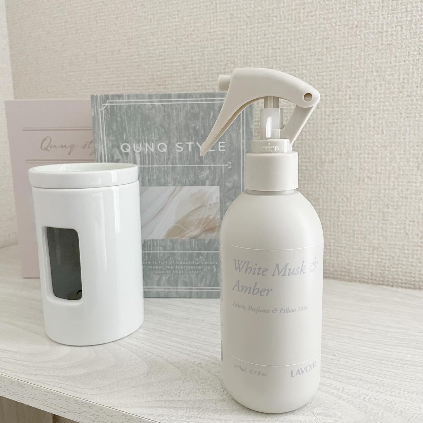 Runa on LIPS 「..▶︎LAVOIR(ラヴァ)ファブリックパフューム ホワイト..」(5枚目)