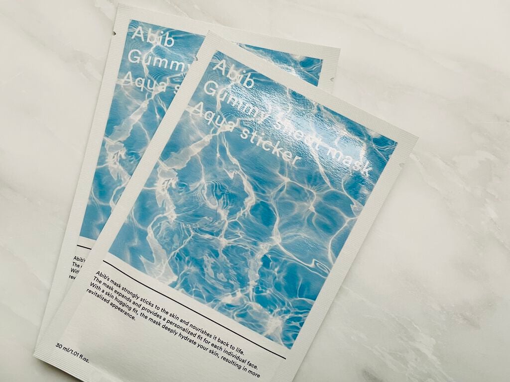 ガムシートマスク アクアステッカー/Abib /シートマスク・パックを使ったクチコミ(1枚目)