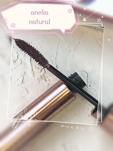 anelia natural トリートメントマスカラのクチコミ「アネリアナチュラル
トリートメントマスカラ　　　　　　¥2,530
ピンクブラウン(コスメキッ.....」（1枚目）