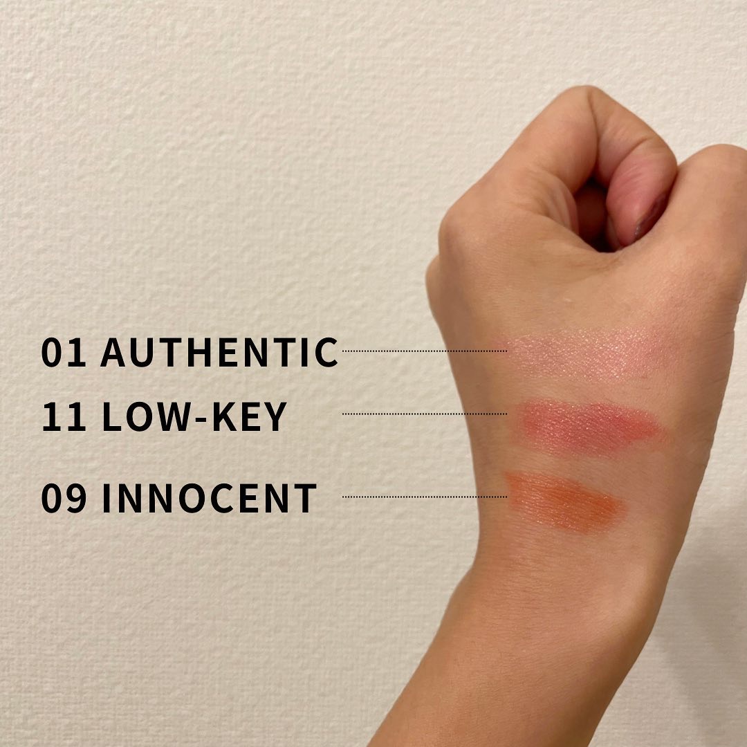 オーセンティック リップ バーム/athé/口紅を使ったクチコミ（2枚目）