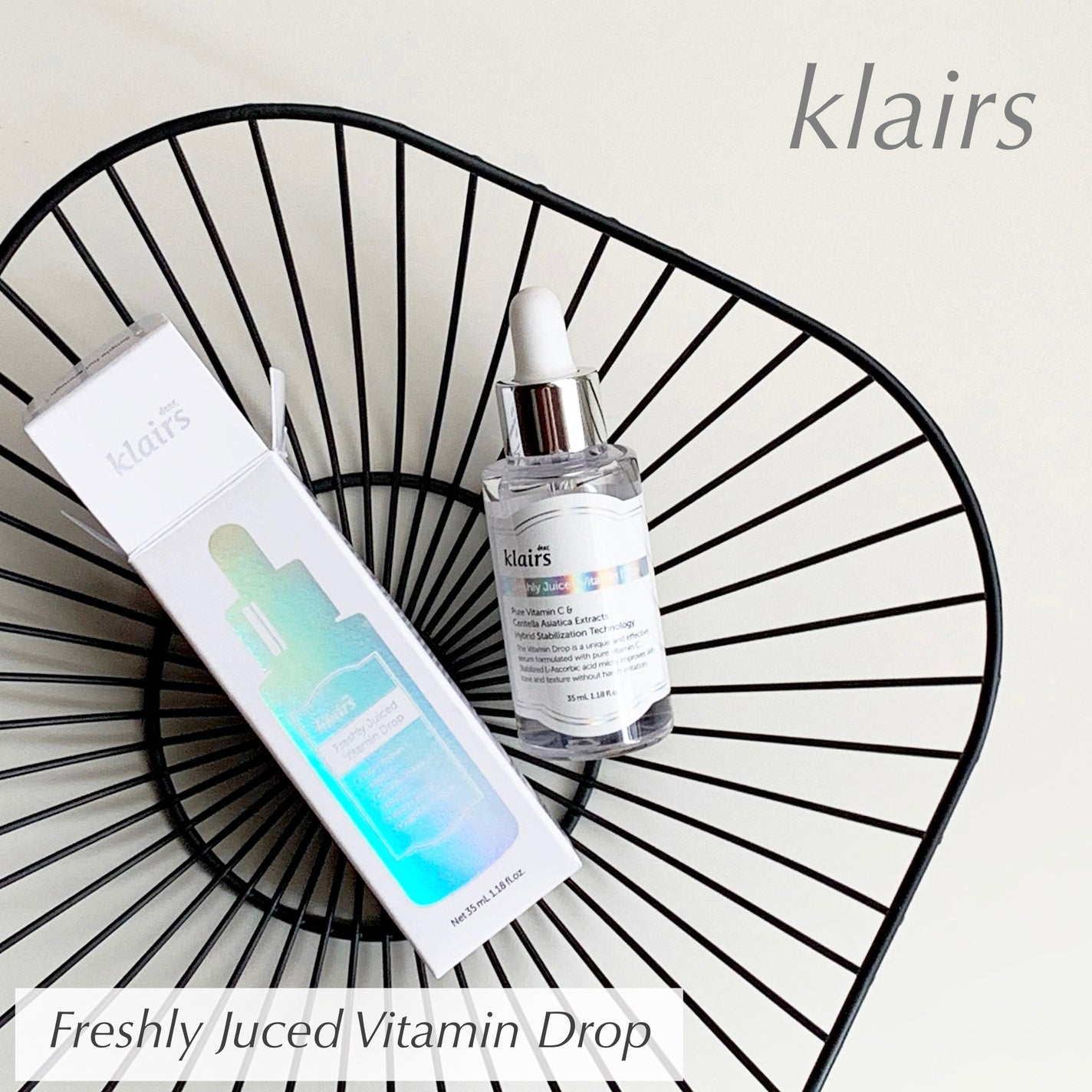 フレッシュリージュースドビタミンドロップ(35ml)/Klairs/美容液を使ったクチコミ(1枚目)