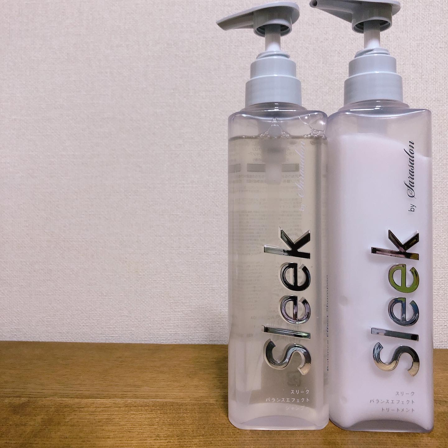 バランスエフェクトシャンプー／トリートメント シャンプー/スリーク by サラサロン/市販シャンプーを使ったクチコミ（1枚目）