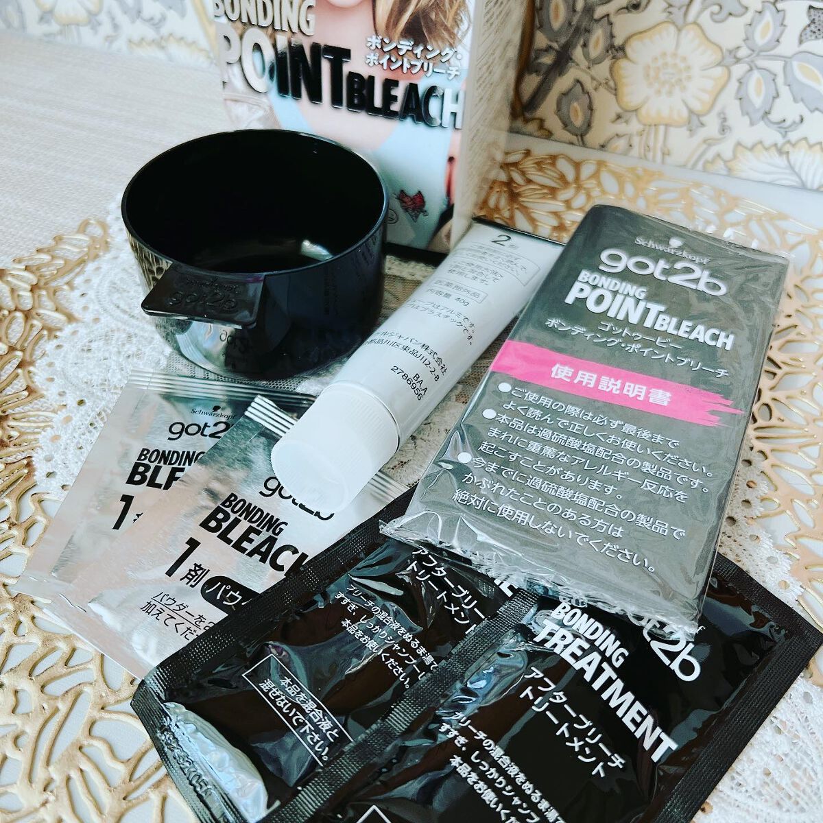 ボンディング・ポイントブリーチ/got2b/ブリーチ剤を使ったクチコミ(2枚目)