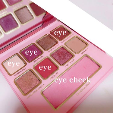 シナモン ベア メイクアップ コレクション/Too Faced/パウダーアイシャドウを使ったクチコミ（3枚目）