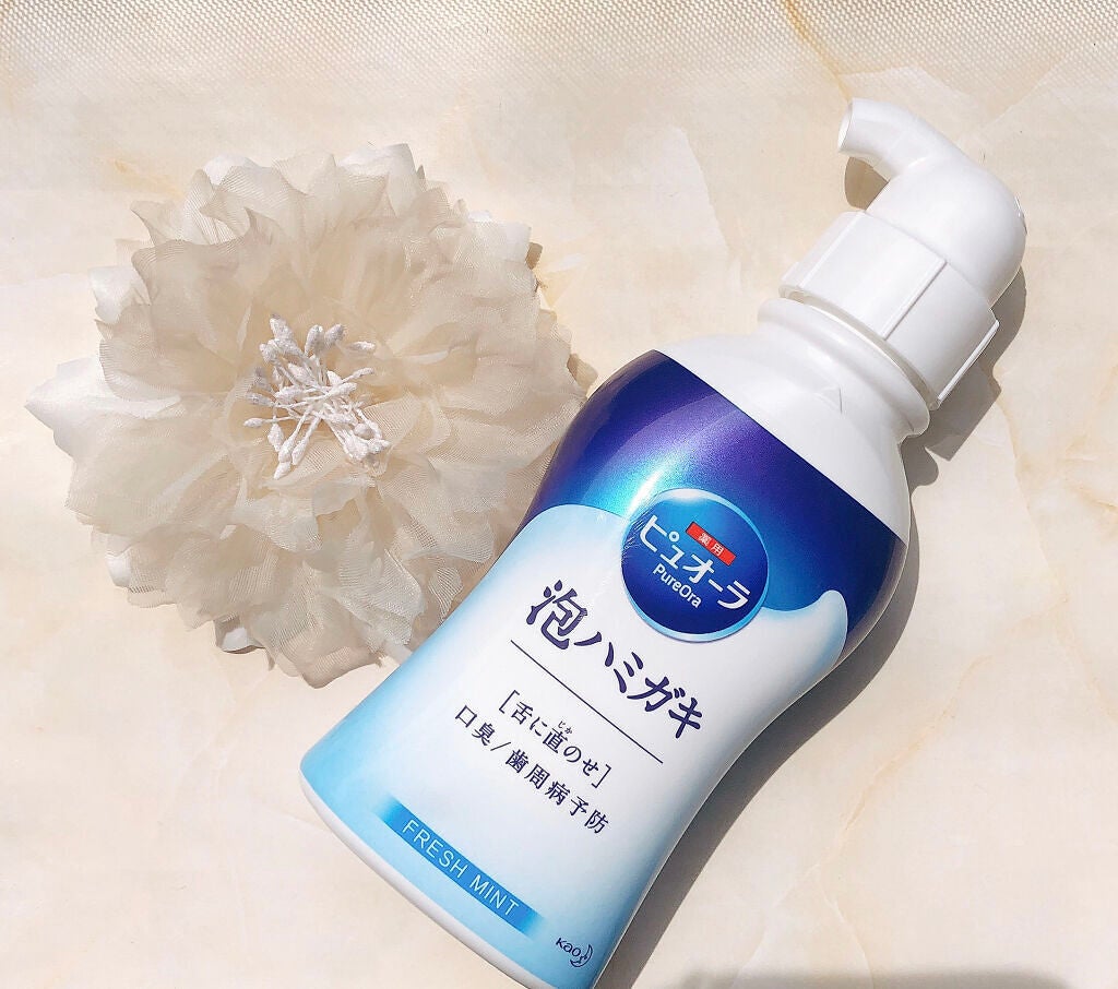 ピュオーラ 泡ハミガキ/ピュオーラ/歯磨き粉を使ったクチコミ(4枚目)