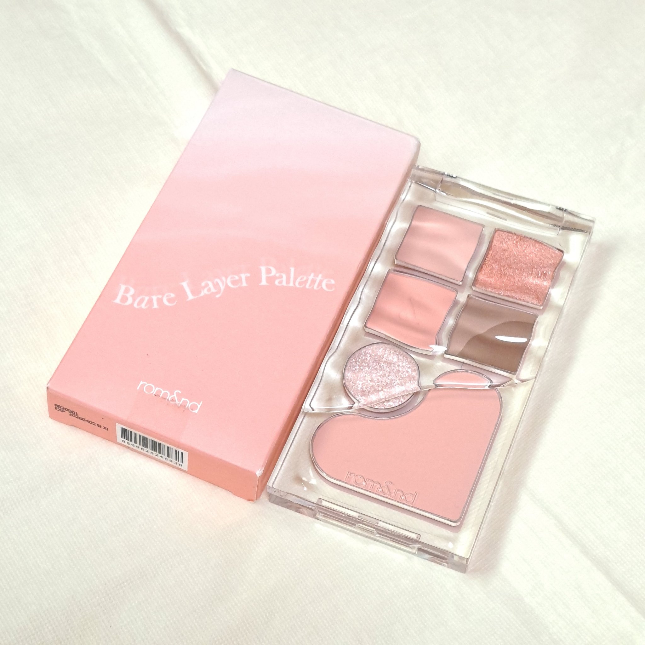 ベアレイヤーパレット/rom&nd/アイシャドウパレットを使ったクチコミ（2枚目）