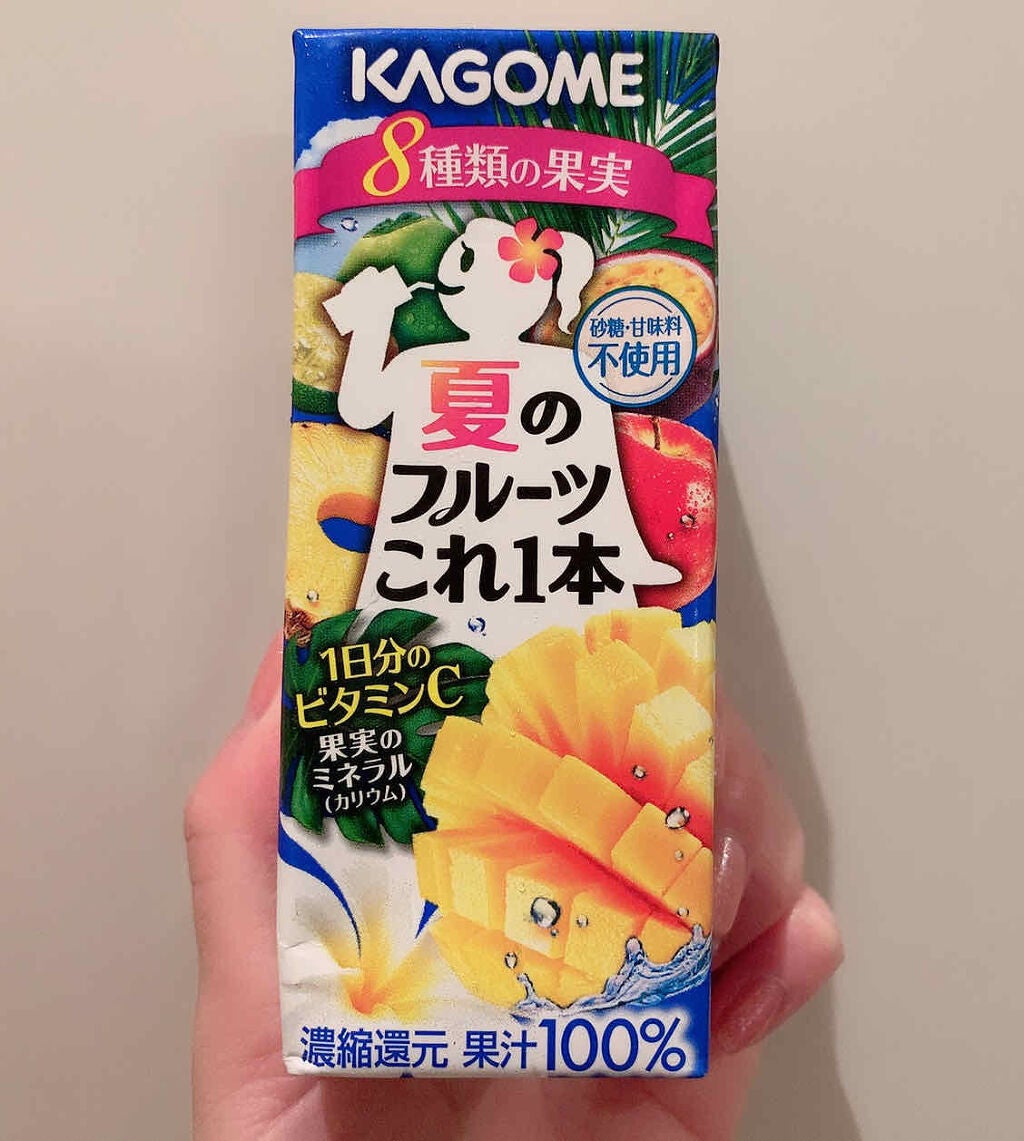 夏のフルーツこれ1本/カゴメ/ドリンクを使ったクチコミ(1枚目)
