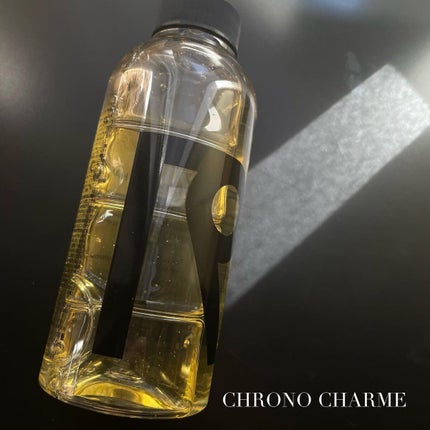 RENO クロノシャルム シャンプー/トリートメントのクチコミ「CHRONO CHARME
・いつもはクリームで髪を洗っているのですが、泡立てて洗いたい時に使.....」(1枚目)