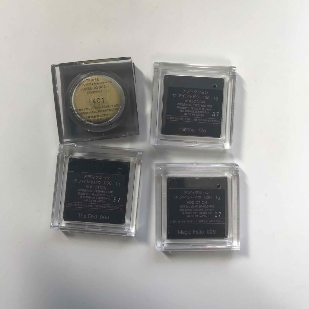 デアリングヴォヤージャー/THREE/ジェル・クリームアイシャドウを使ったクチコミ（2枚目）