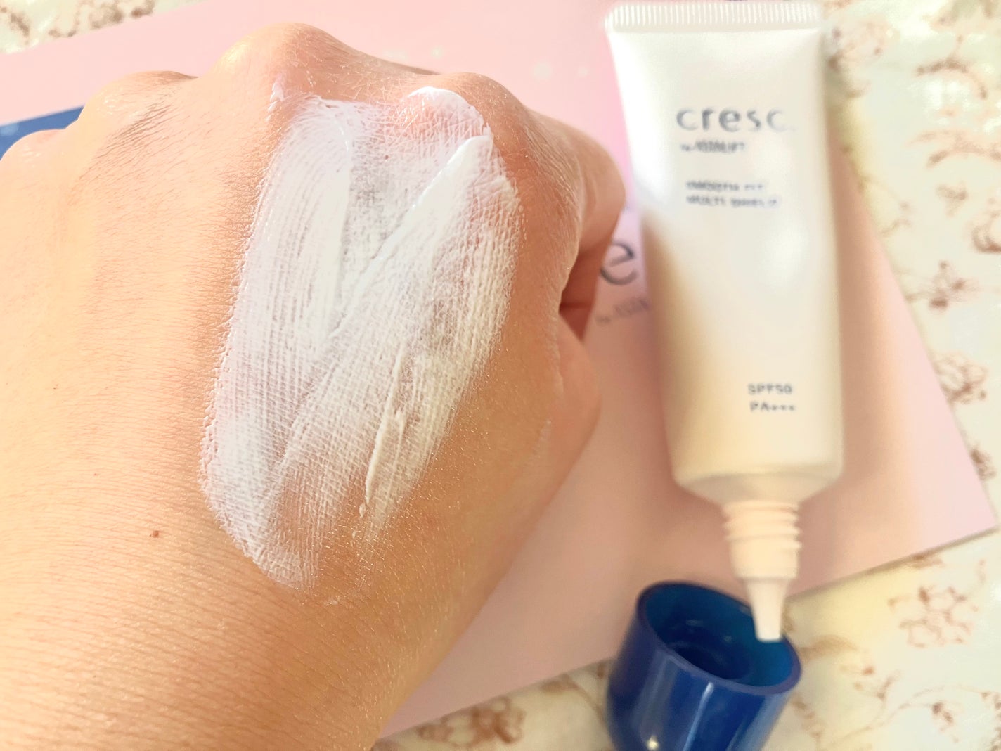 スムースフィット マルチシールド/cresc. by ASTALIFT/化粧下地を使ったクチコミ(3枚目)