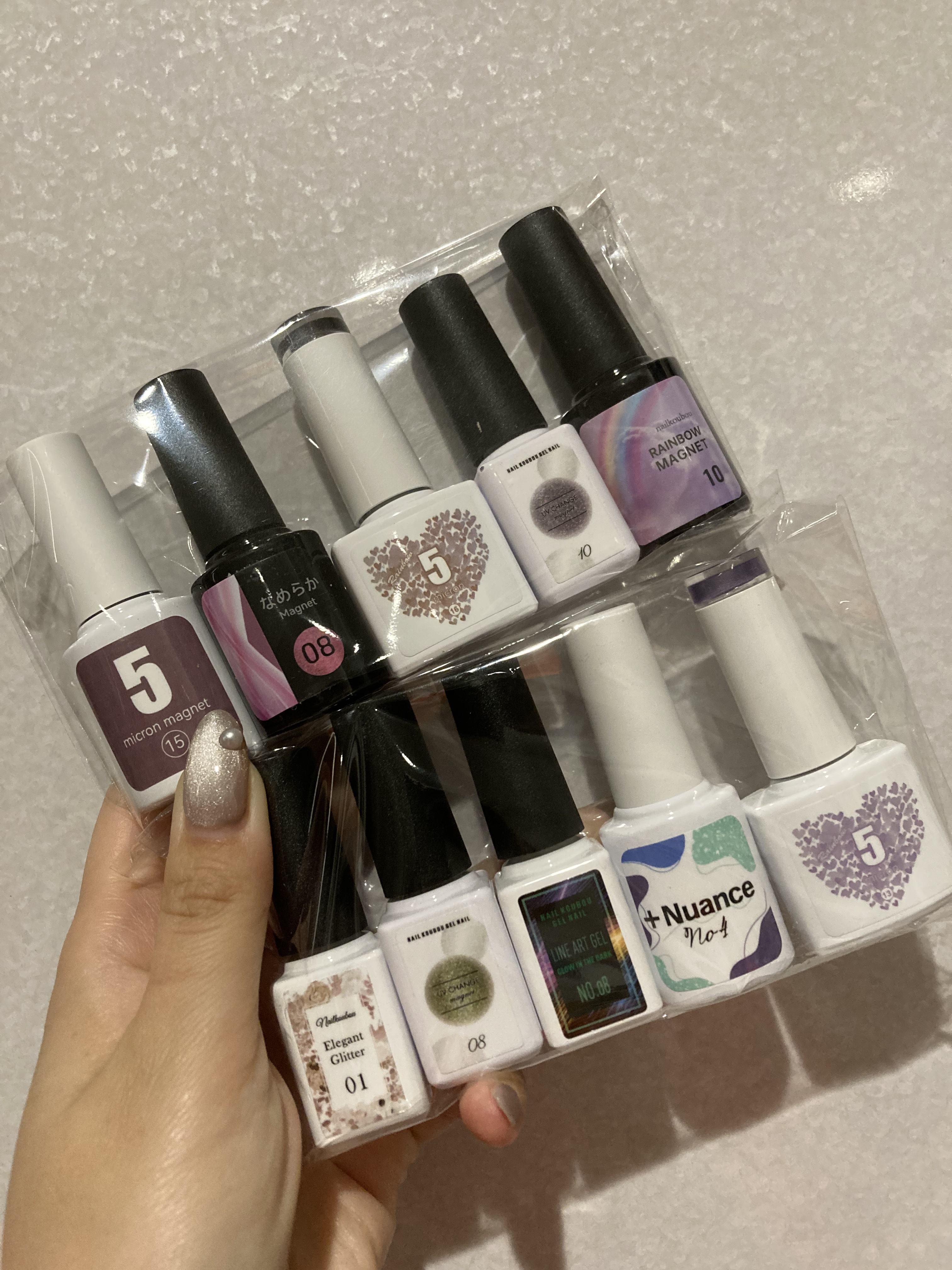 5ミクロンマグネット/ネイル工房/ジェルネイルを使ったクチコミ（1枚目）