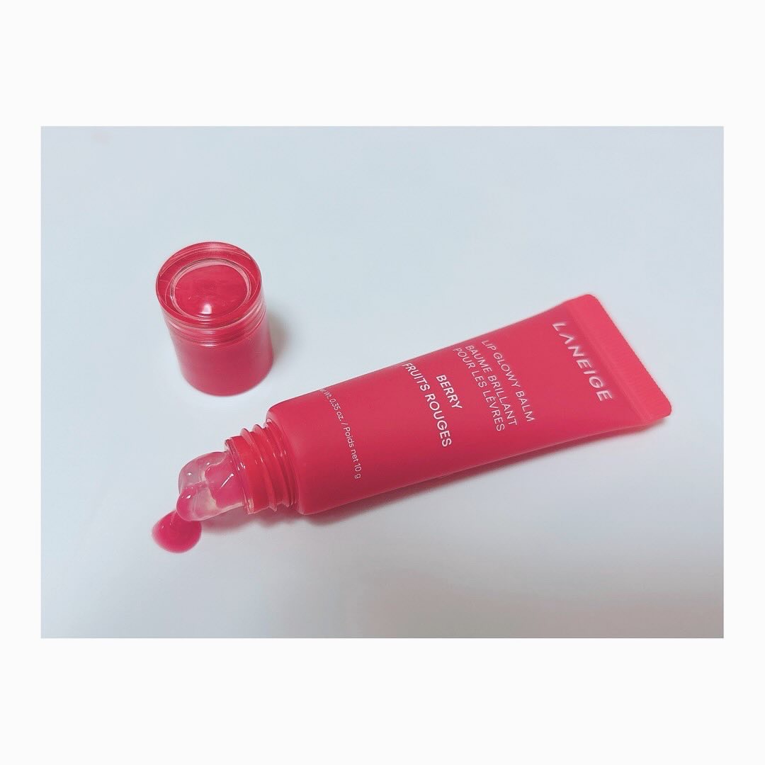 リップグロウィバーム/LANEIGE/リップバームを使ったクチコミ（3枚目）
