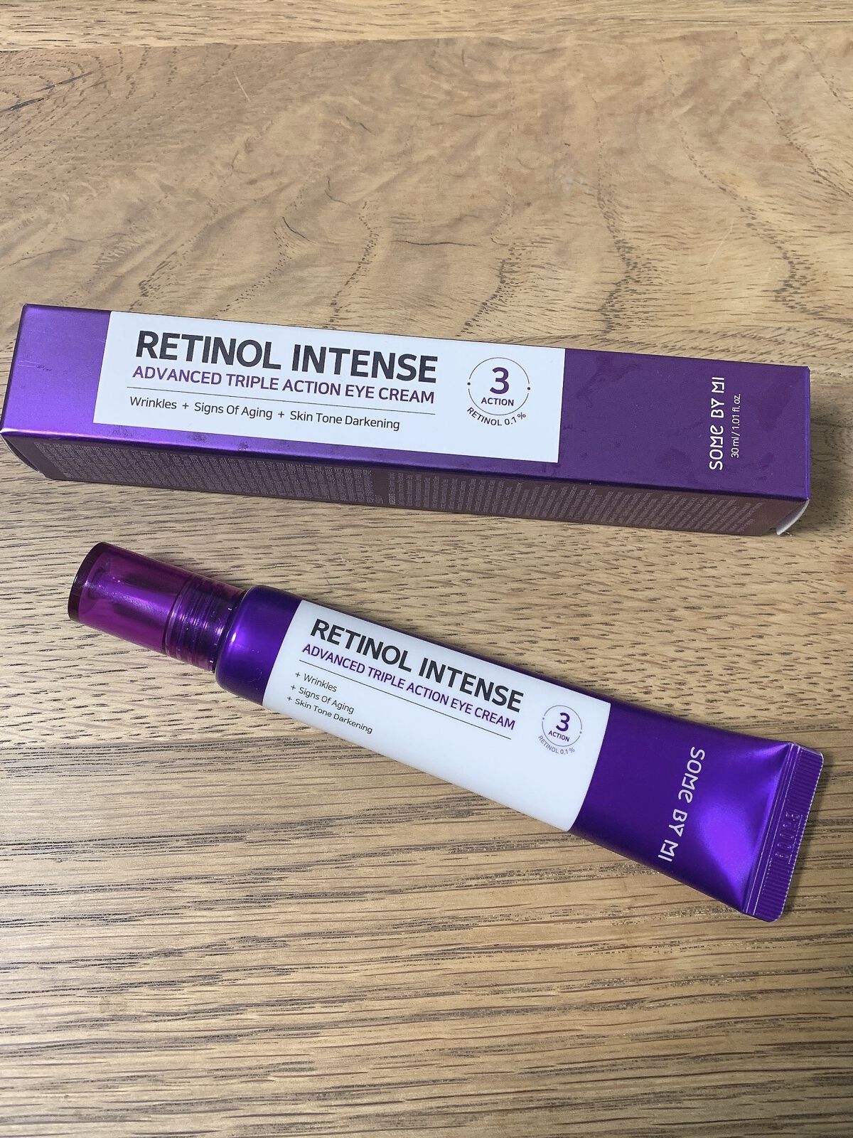 レチノールインテンシブ アドバンスドトリプルアクションアイクリーム/SOME BY MI/アイケア・アイクリームを使ったクチコミ（1枚目）