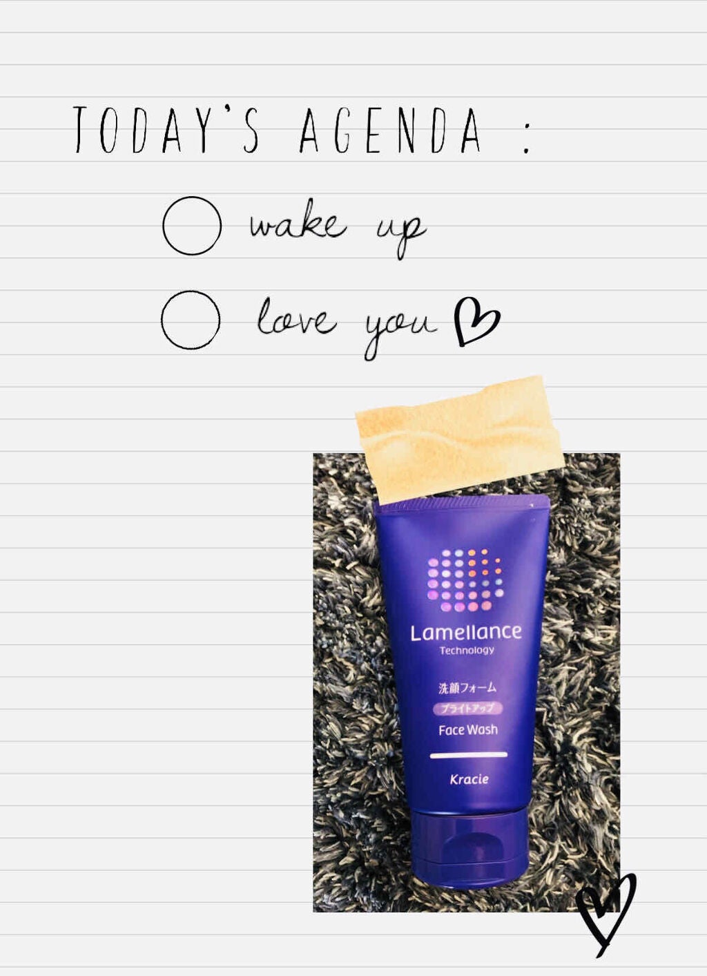 フェイスウォッシュ ブライトアップ/ラメランス/洗顔フォームを使ったクチコミ(1枚目)