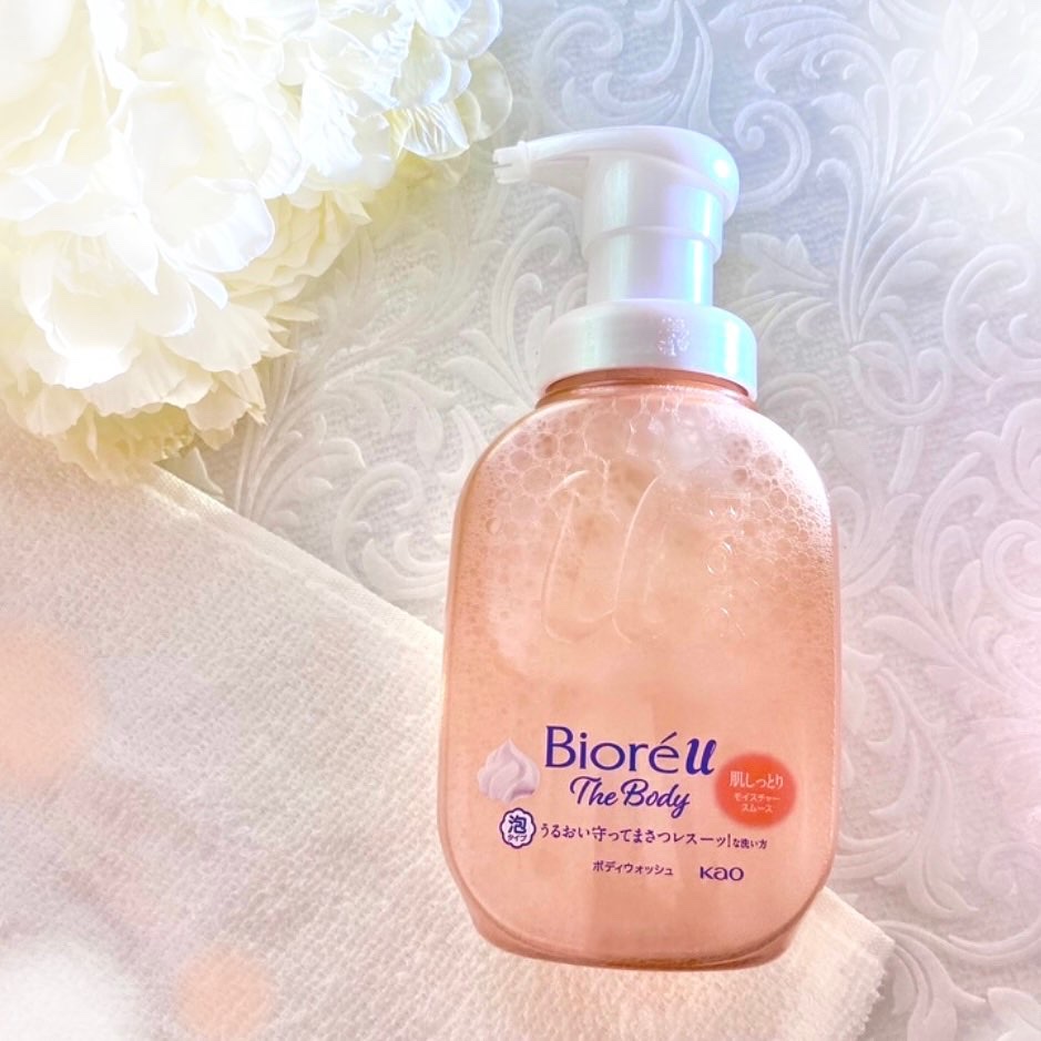 ビオレu ザ ボディ 泡タイプ モイスチャースムース/ビオレu/ボディソープを使ったクチコミ（1枚目）