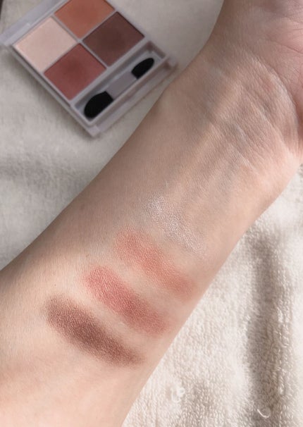 シルキースフレアイズ/キャンメイク/アイシャドウパレットを使ったクチコミ(4枚目)