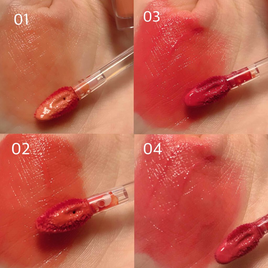 ヌードグロスティント/dasique/リップティントを使ったクチコミ（3枚目）