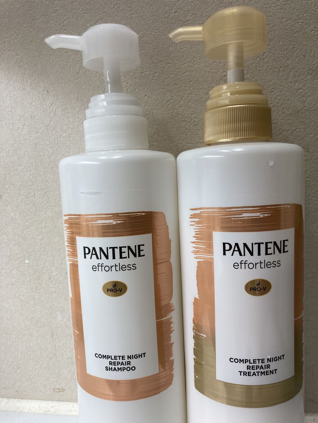 パンテーン エフォートレス コンプリートナイト リペアー シャンプー／トリートメント シャンプー480ml/パンテーン/市販シャンプーを使ったクチコミ（2枚目）